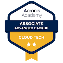 Cloud Tech Associate — Advanced Backup